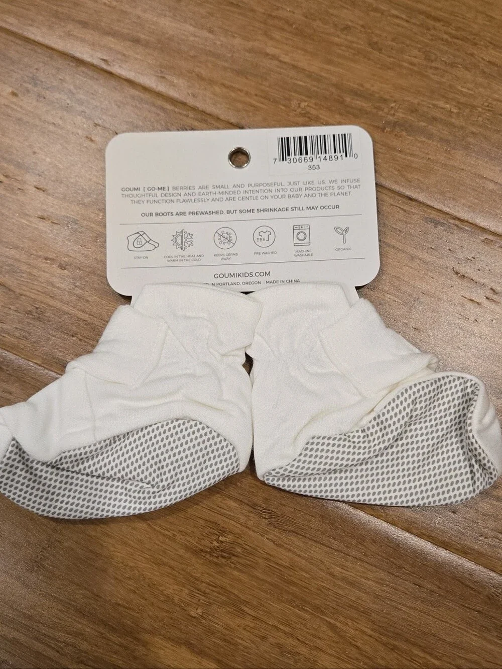Goumi Organic Baby Sock Boots